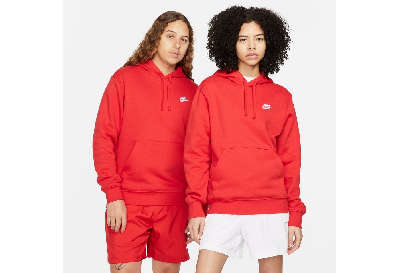 Nike Sportswear Kapuzensweatshirt CLUB FLEECE PULLOVER HOODIE mit Kapuze, Langarm-Design