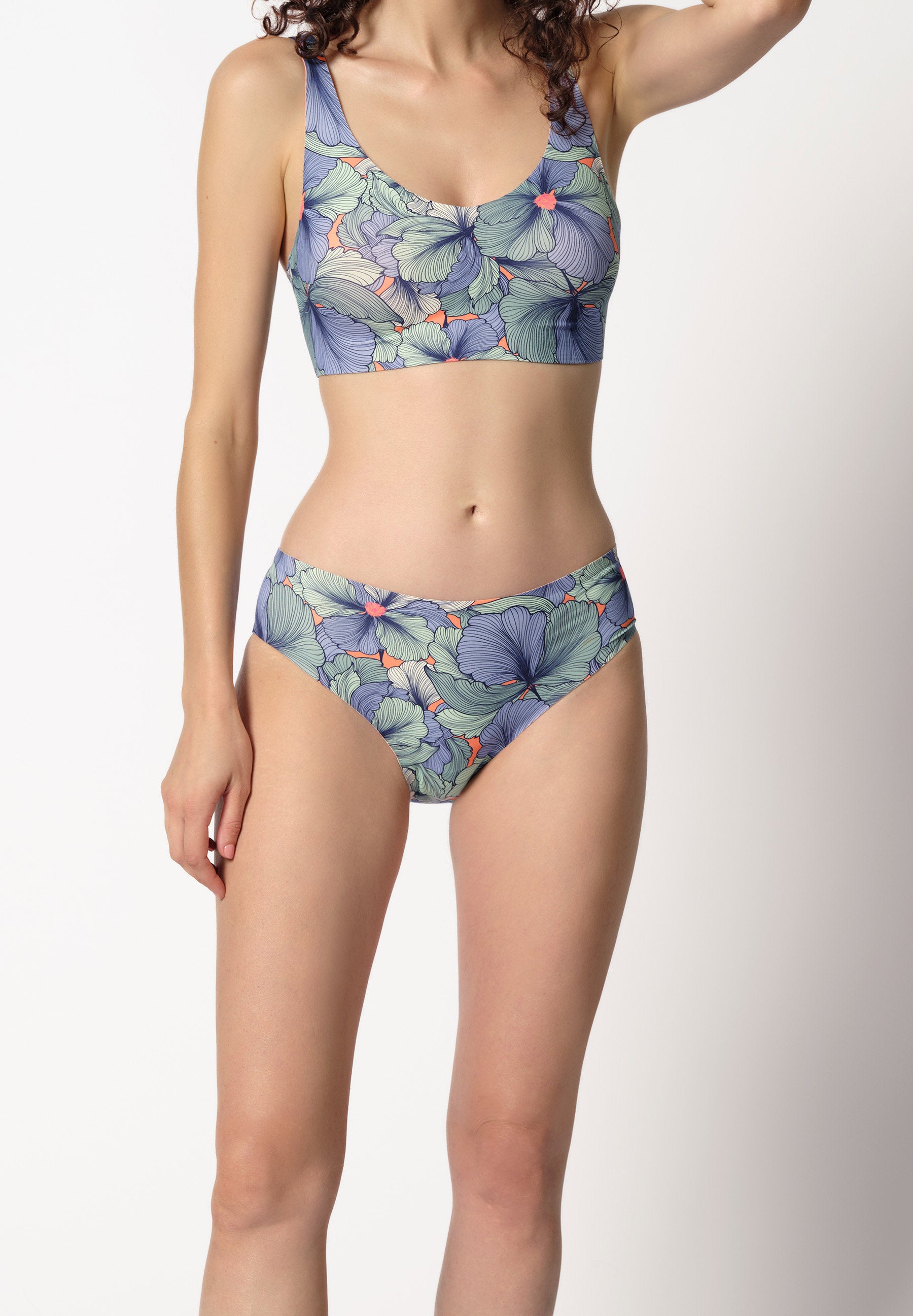 hautnah Micro Bonded Print Rio Slip attentivesky flowers 010220-01H246