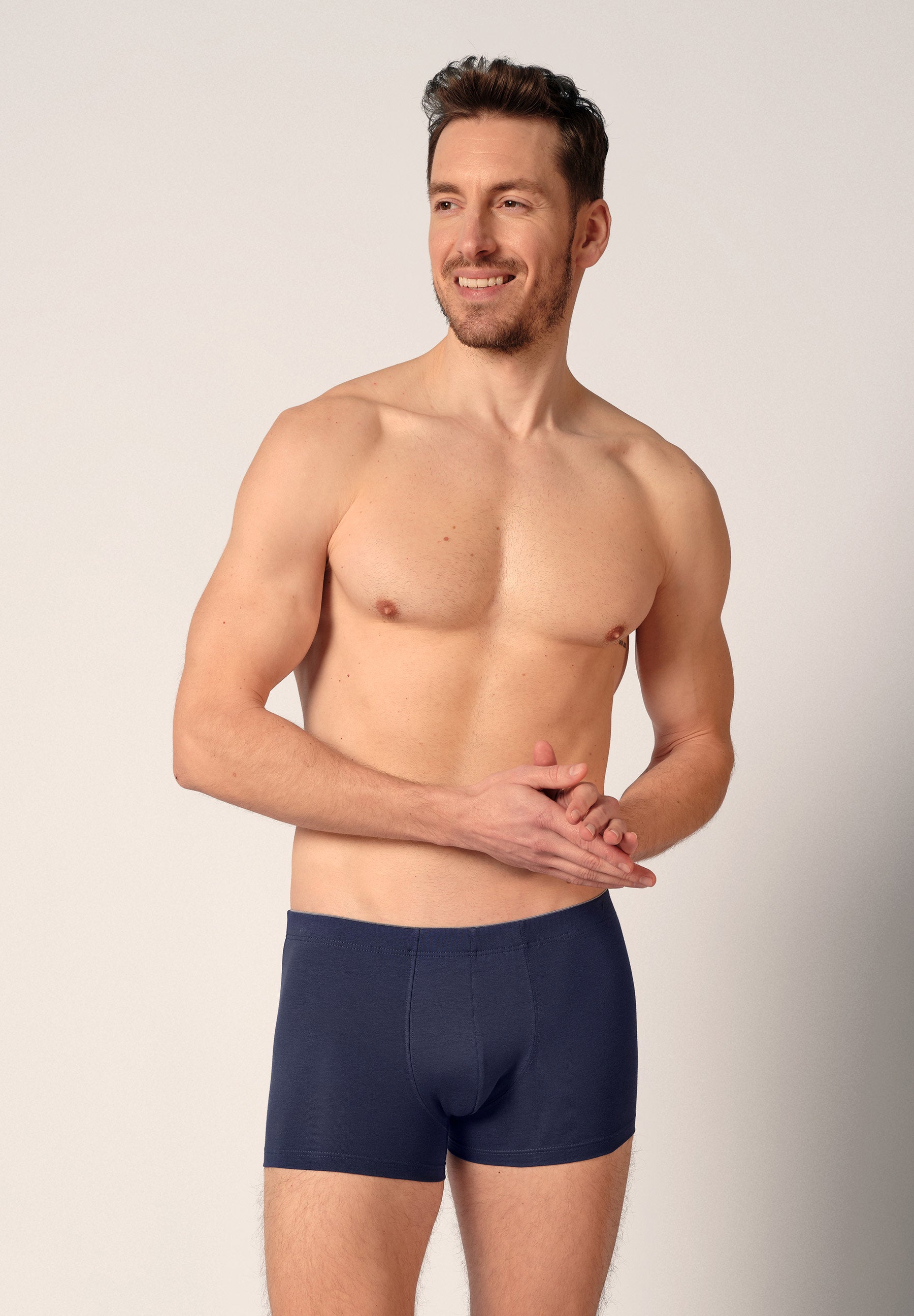 Cotton 3 Pack Pants 3er Pack blue-black selection 112636-01H183