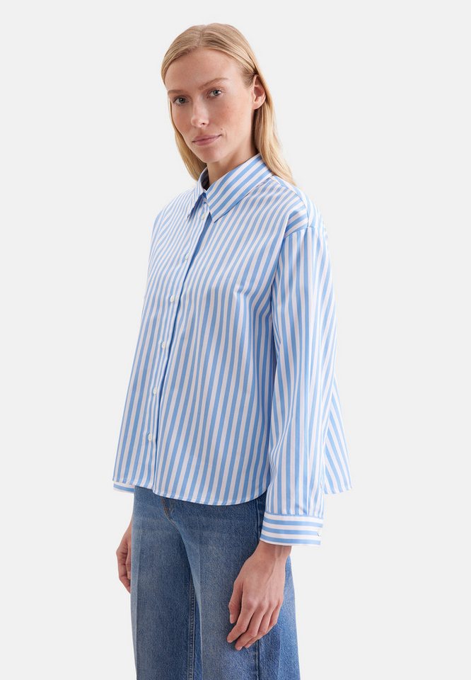 seidensticker Klassische Bluse 1/1 Kragen Gestreift