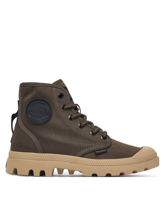 Palladium Schnürstiefeletten Pampahi Htgsupply 77356-282-M Dunkelgrau