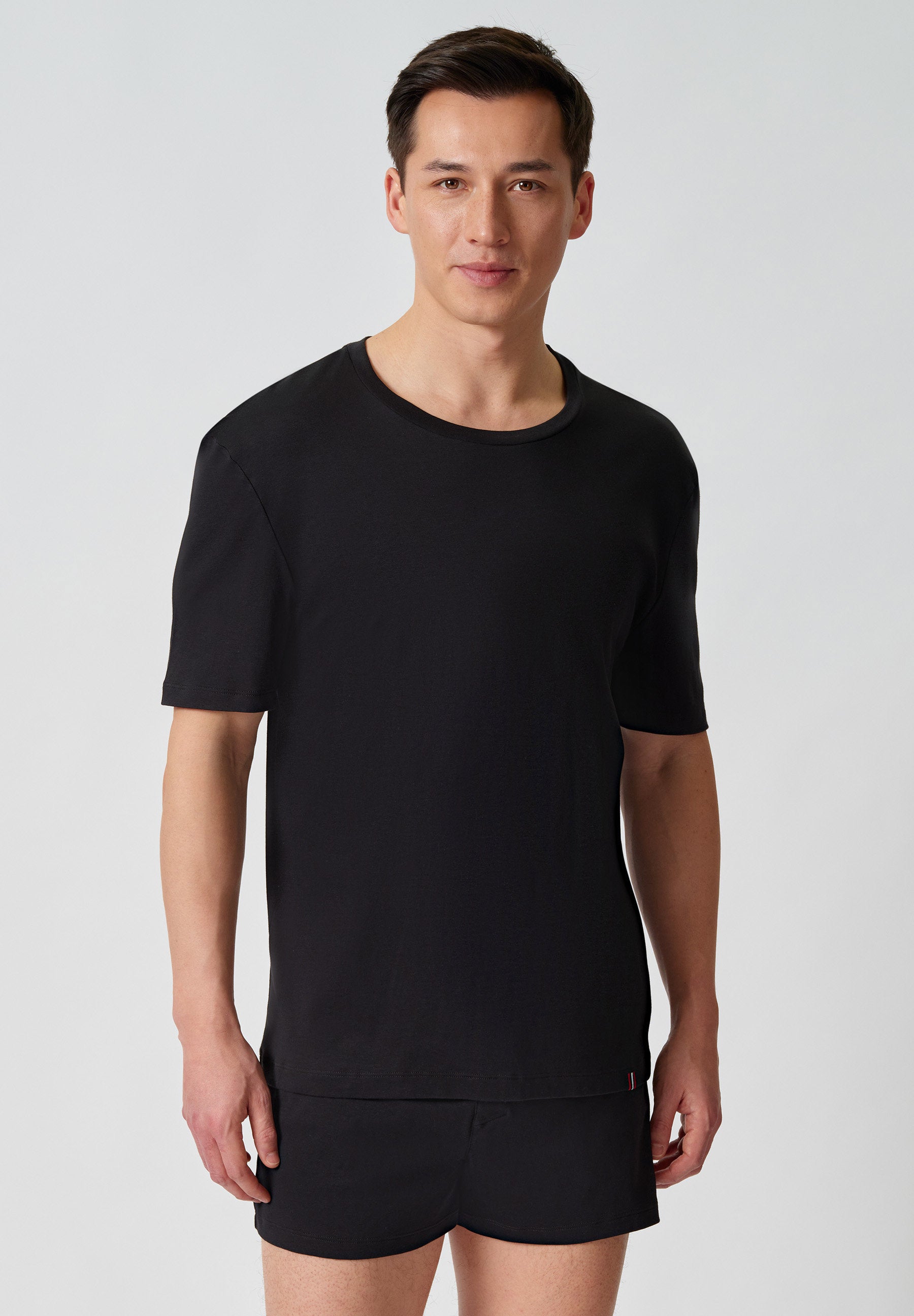 Cotton Classic Shirt kurzarm black 110165-017665