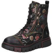 2Go Fashion Schnürstiefelette Damen schwarz schwarz