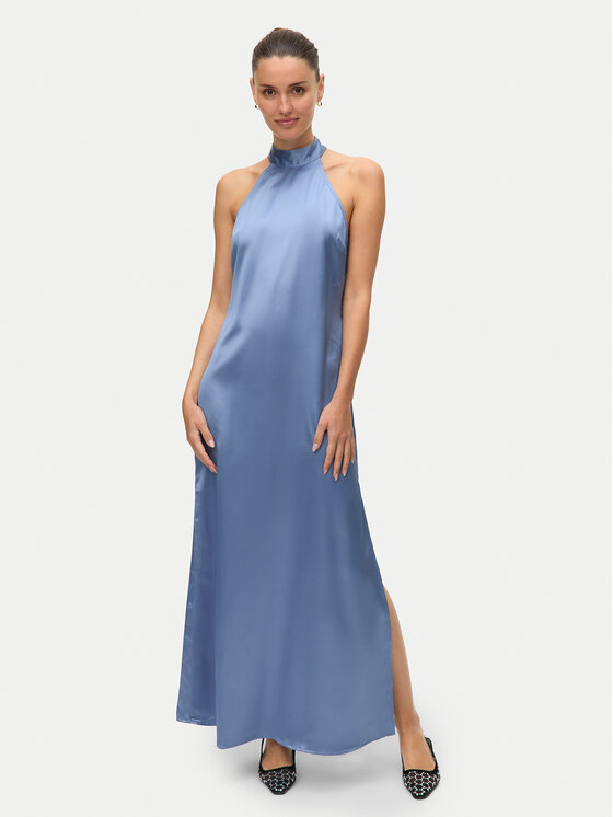 Vero Moda Abendkleid Sally 10333766 Blau Regular Fit