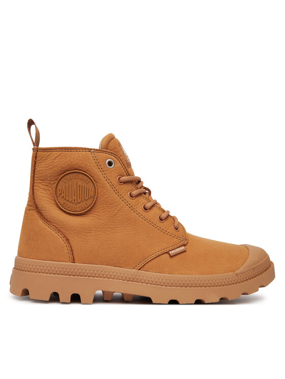Palladium Schnürstiefeletten Pampahi Zip Nbk2 74981-252-M Braun