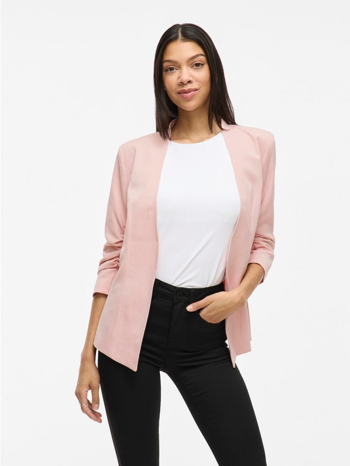 Vila Kurzblazer VIHER NEW 3/4 BLAZER -NOOS Materialmix, regular fit