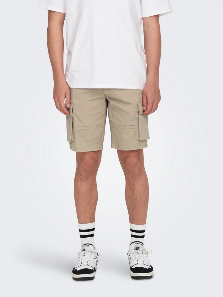 ONLY & SONS Cargoshorts ONSCAM STAGE CARGO SHORTS 6689 LIFE NOOS